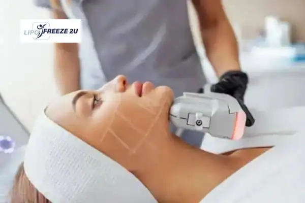 image of HIFU Melksham treatment in progress.